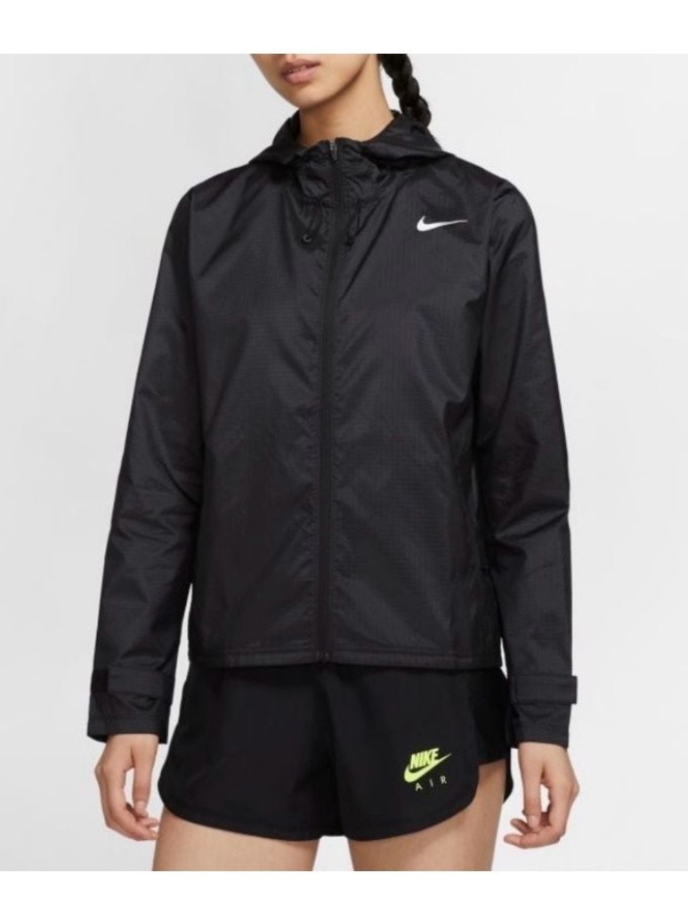Nike Hooded Running Jacket with Reflective Swoosh